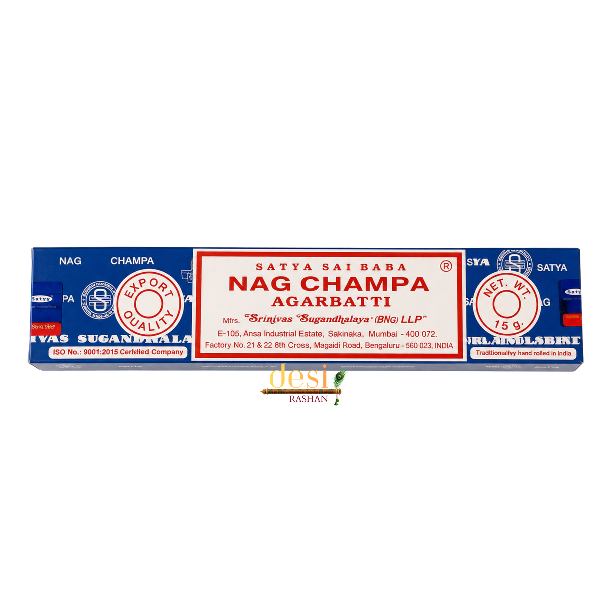 Satya - Sai Baba Nag Champa Agarbatti (15g)