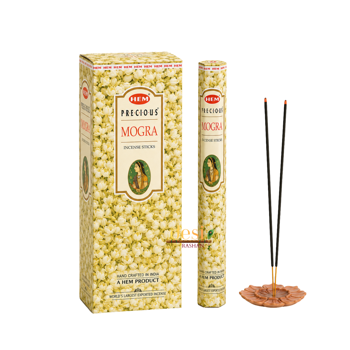 HEM Precious - Mogra Incense 20 Sticks Pack