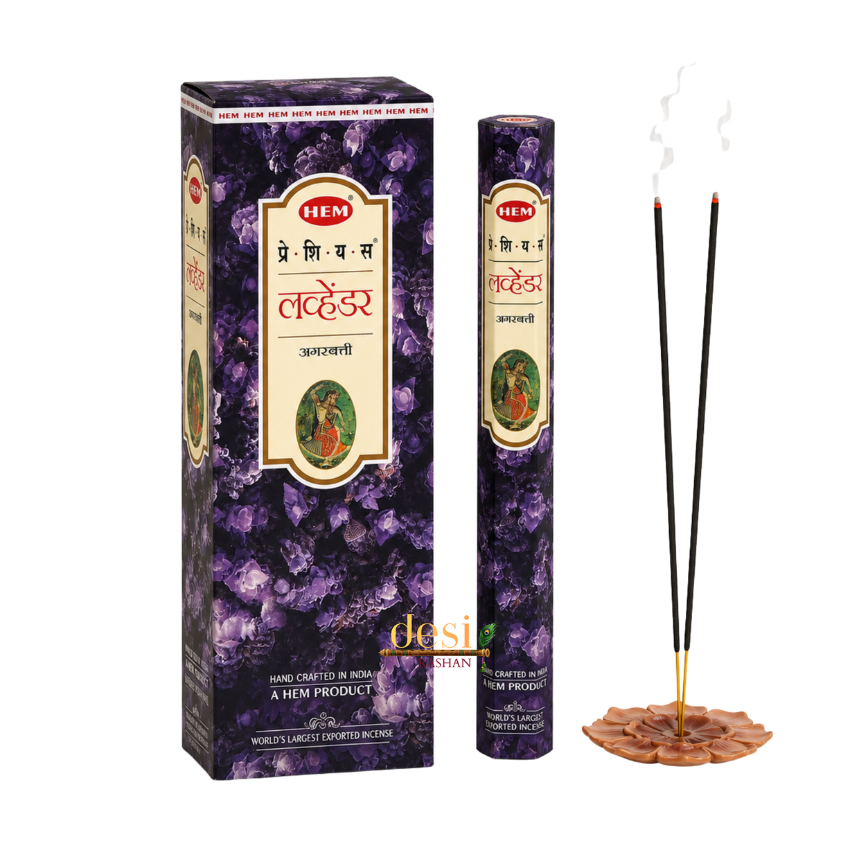 HEM Precious - Lavender Incense 20 Sticks Pack