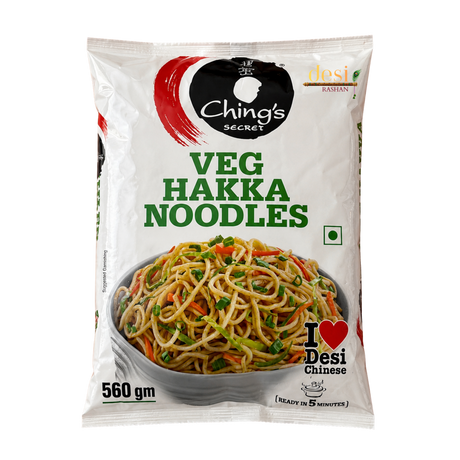 🎁 Ching's - Just soak Veg Hakka Noodles (560g) Family Pack 10.01.2027 (100% off)