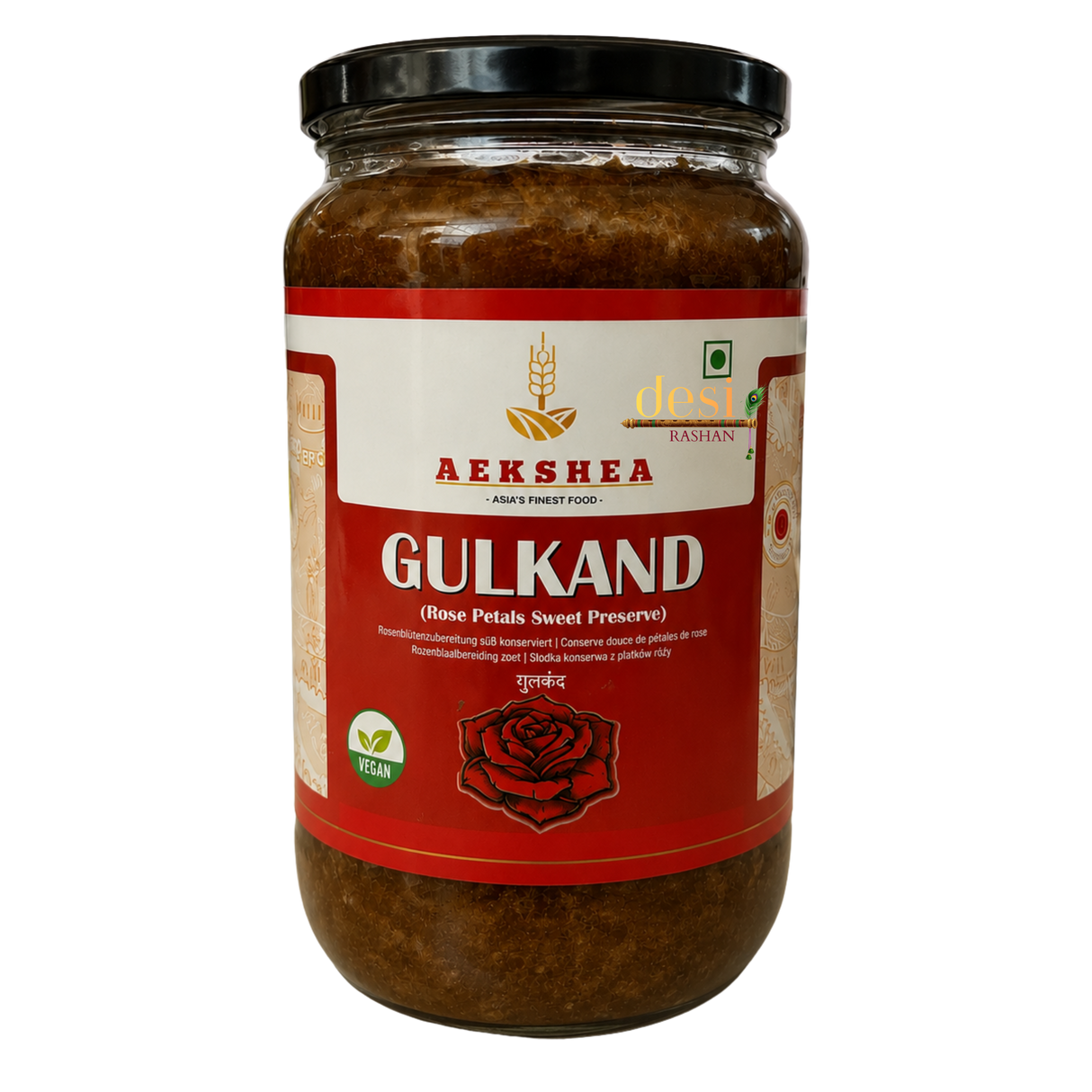 Aekshea - Gulkand (ROSE) (1kg) 29.10.2028