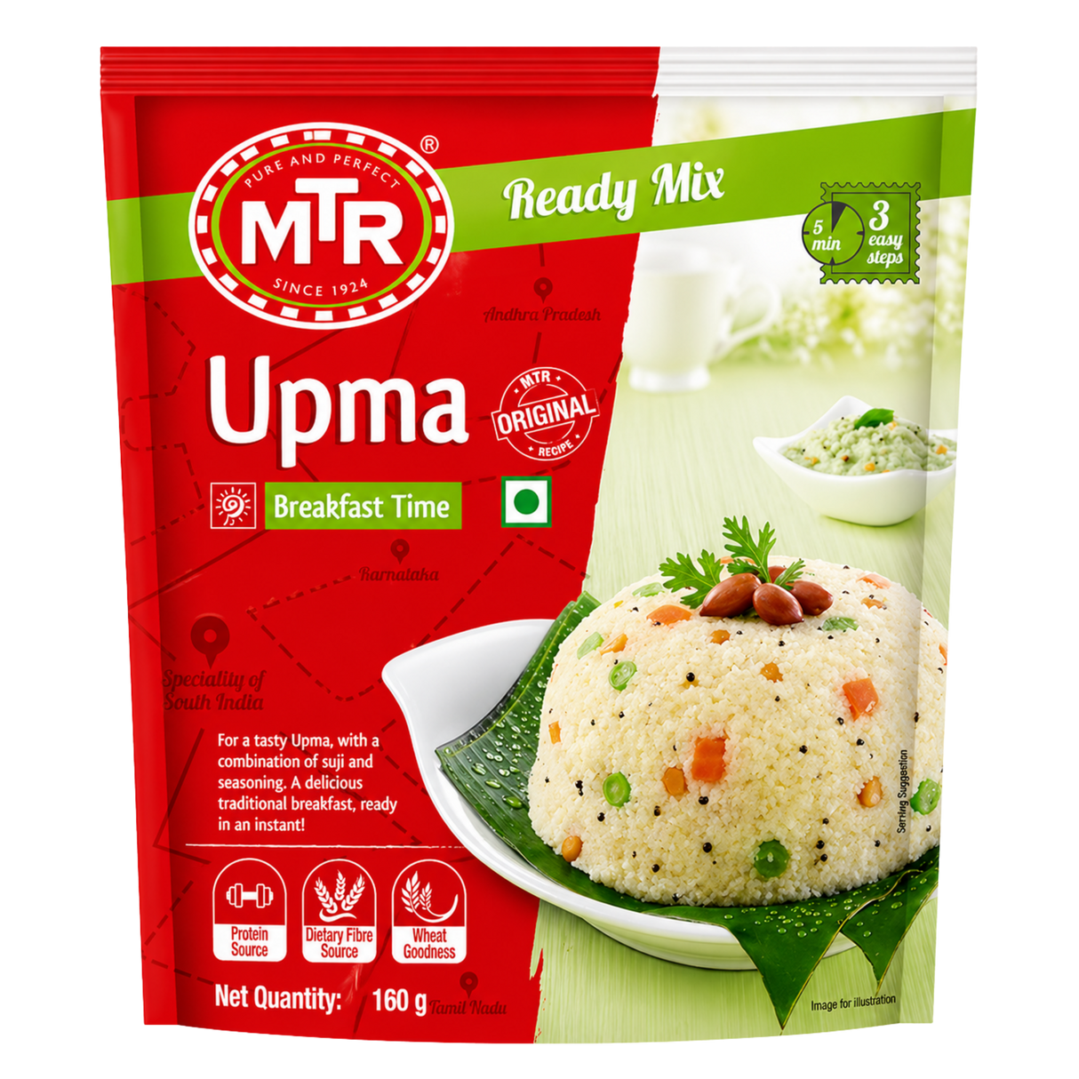 MTR - Plain Upma Mix (160g) 30.09.2026 1+1 **DEAL**