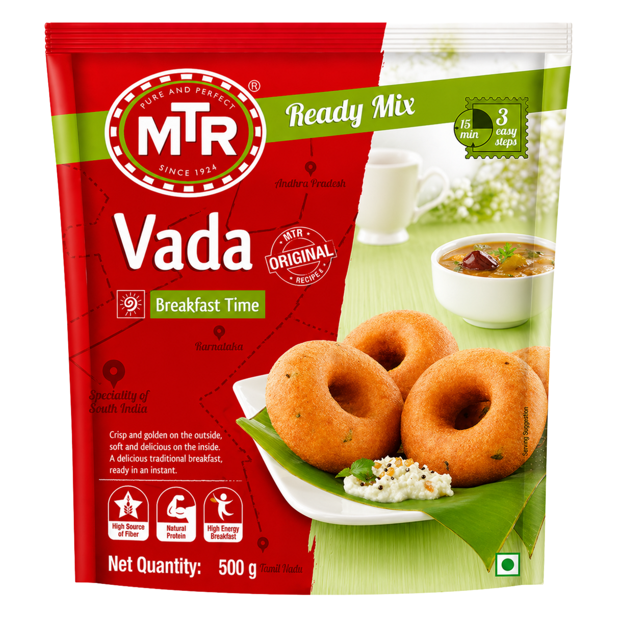 MTR - Vada mix (500g) 03.09.2026 1+1 **DEAL**