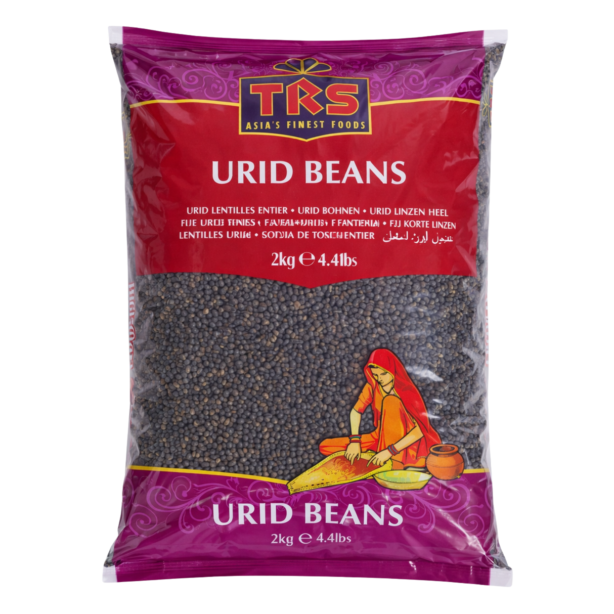 TRS - Urid Whole Beans (2kg) 30.09.2027