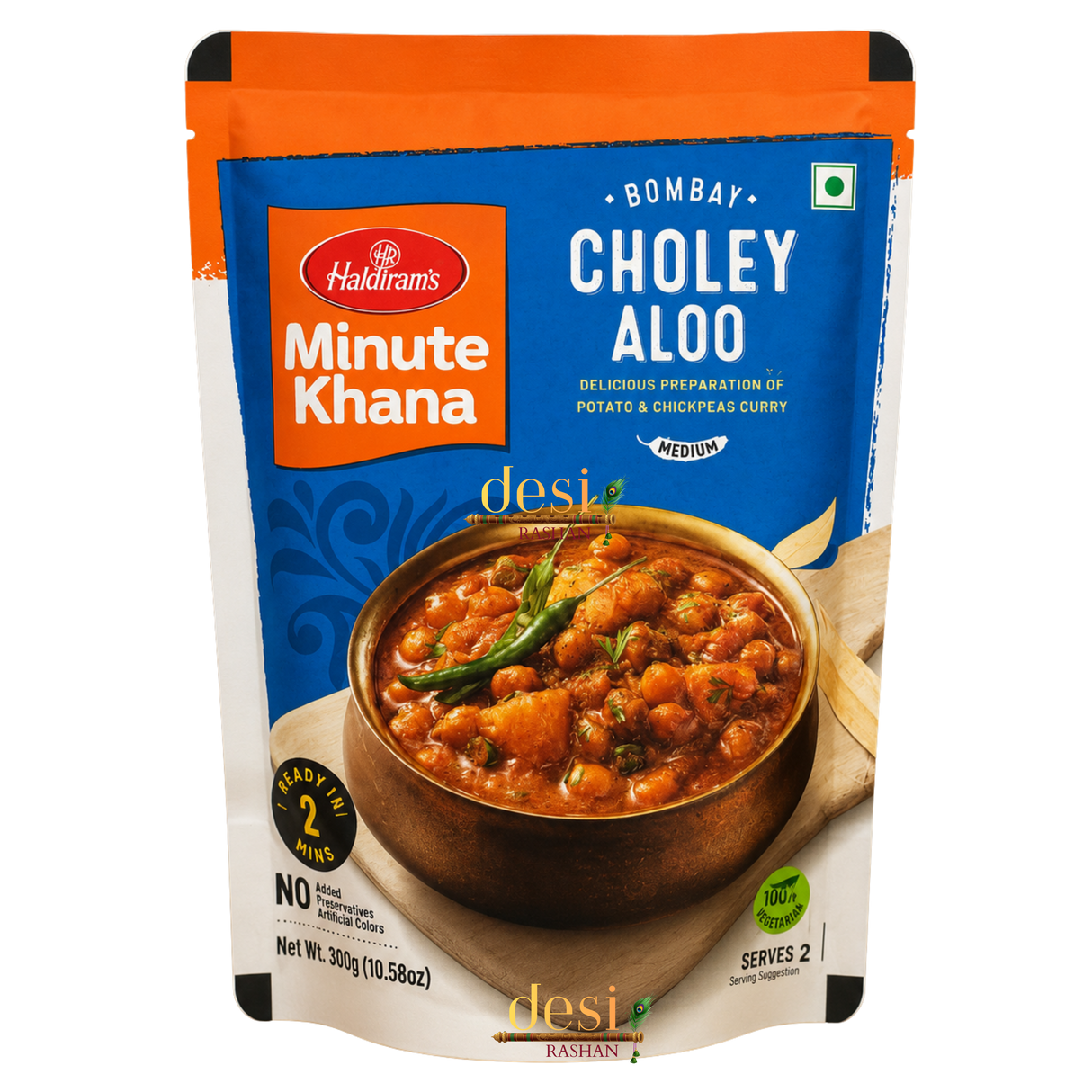 Haldiram's - RTE Bombay Choley Aloo (300g) 02.01.2027