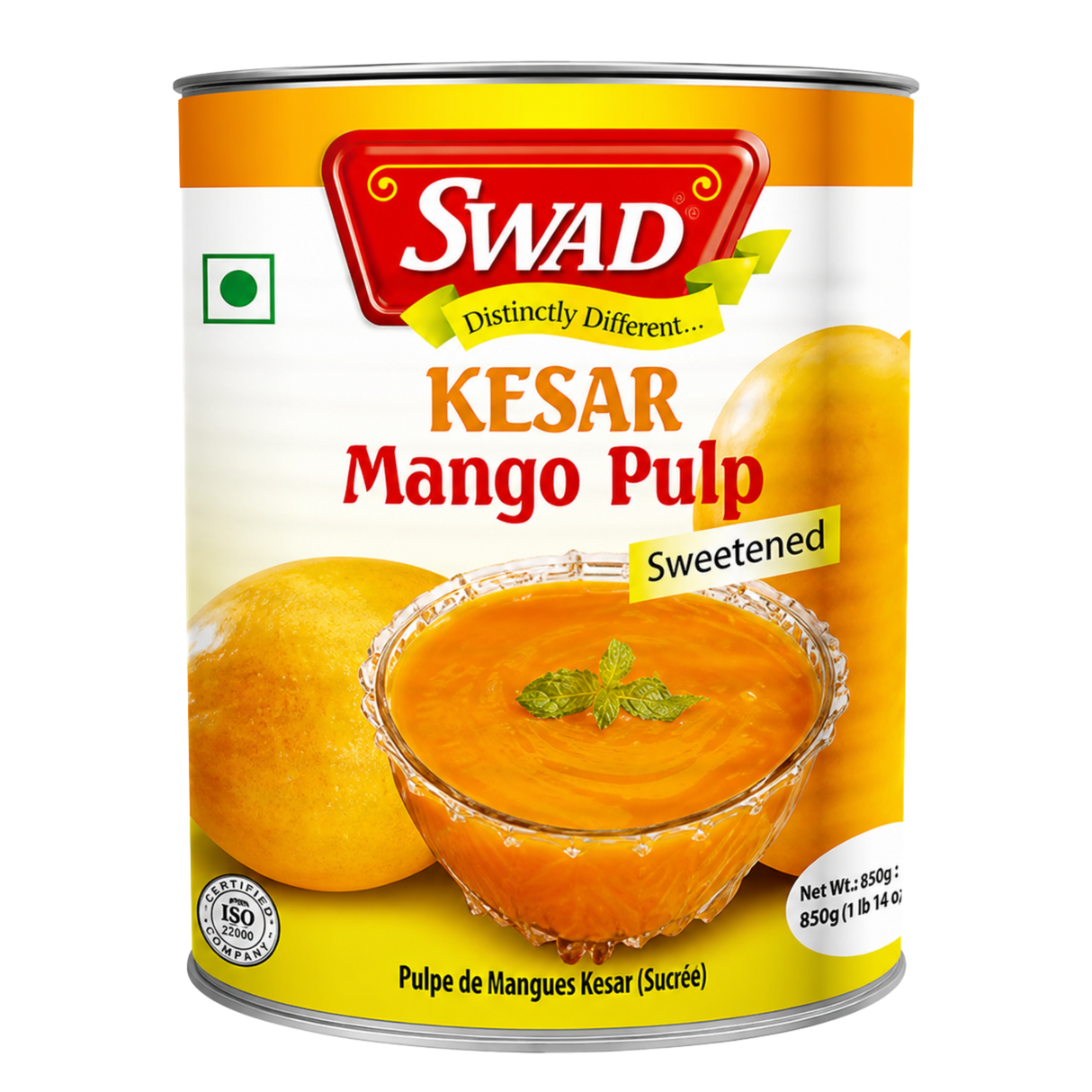 Swad - Kesar Mango Pulp (850g)