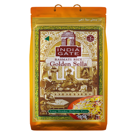 India Gate - Golden sella Basmati Rice (5kg) 31.12.2027