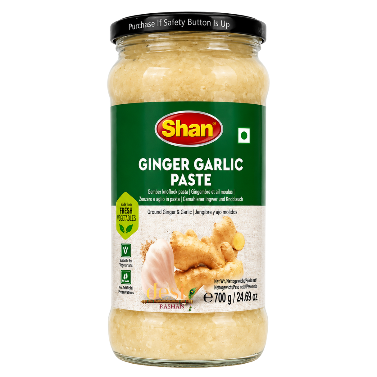 Shan - Ginger & Garlic Paste (700g) 27.01.2027