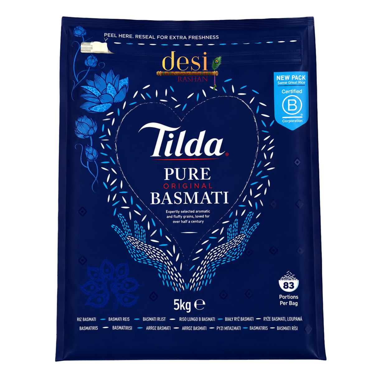 Tilda - Pure Original Basmati Rice (5kg) 31.12.2027