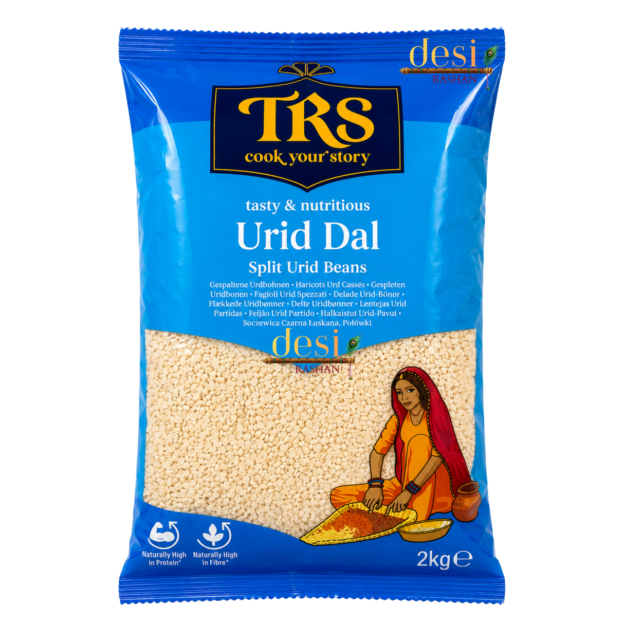 TRS - Urid Daal (2kg) 30.04.2028