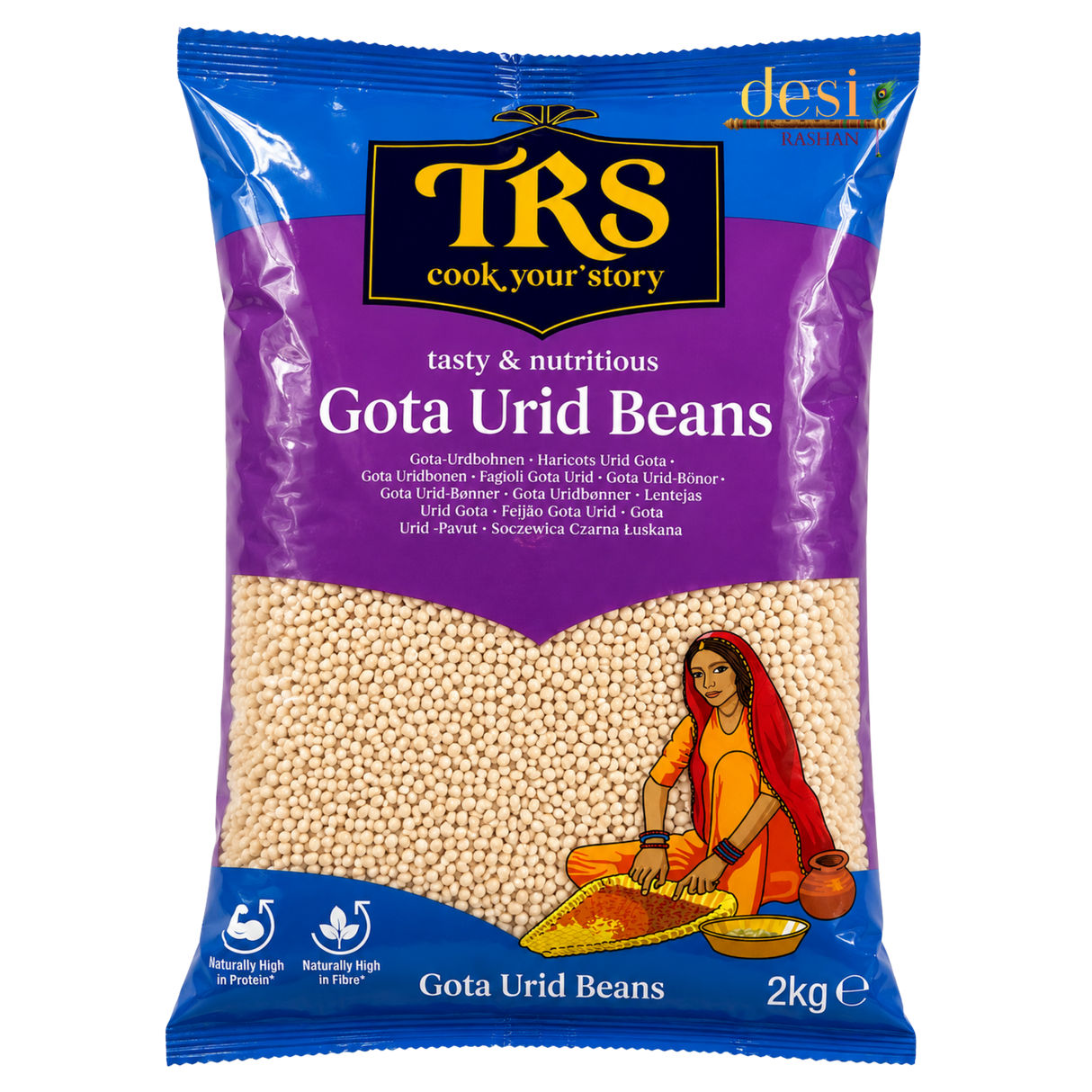 TRS - Urid Whole - Gota (2kg) 31.10.2027