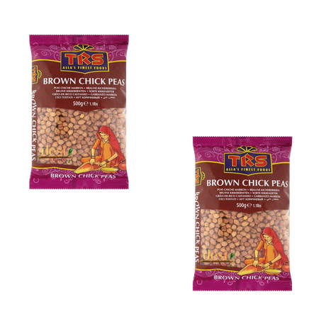 TRS – Kala Chana / Braune Kichererbsen (500g) 11.11.2026 **ANGEBOT**