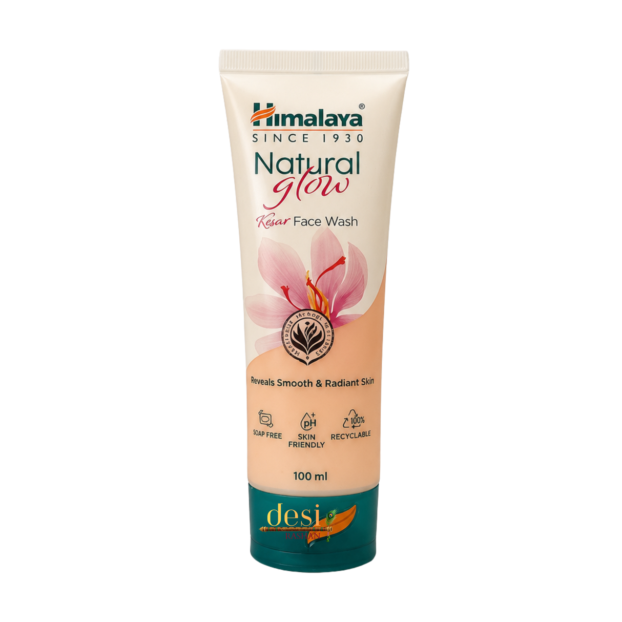 Himalaya - Natural Glow Kesar Face Wash (100g) 31.10.2028
