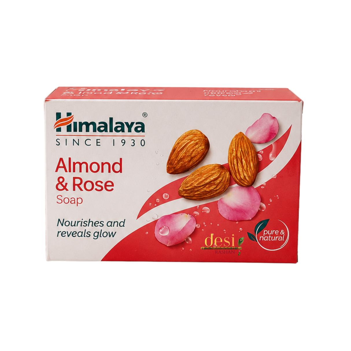Himalaya - Almond & Rose Soap (125g) 31.10.2028