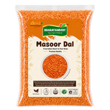 Bharat Harvest - Masoor Dal/Red Split Lentils (1Kg) 25.01.2027