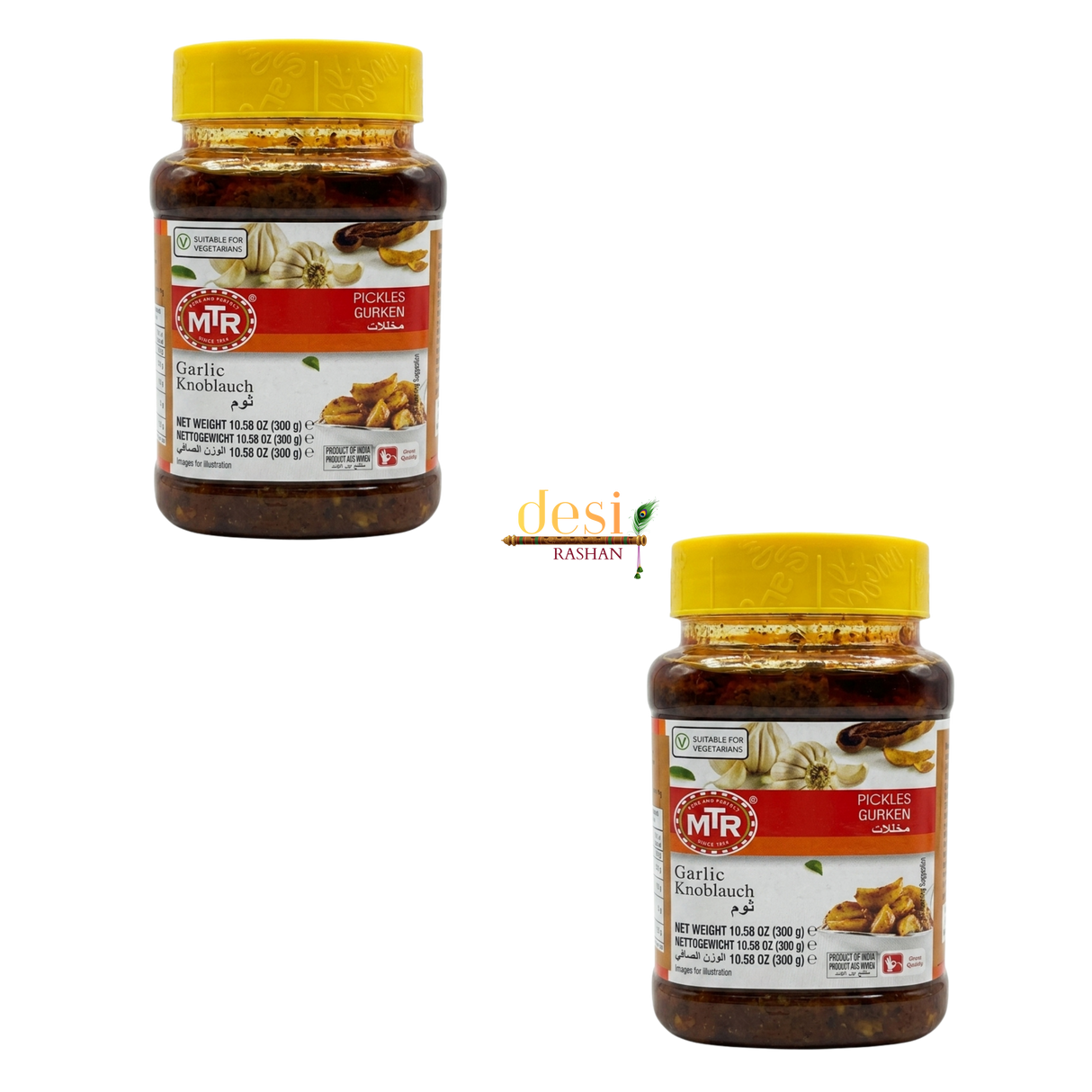 MTR - Garlic Pickle 2 X (300g) 25.03.2029