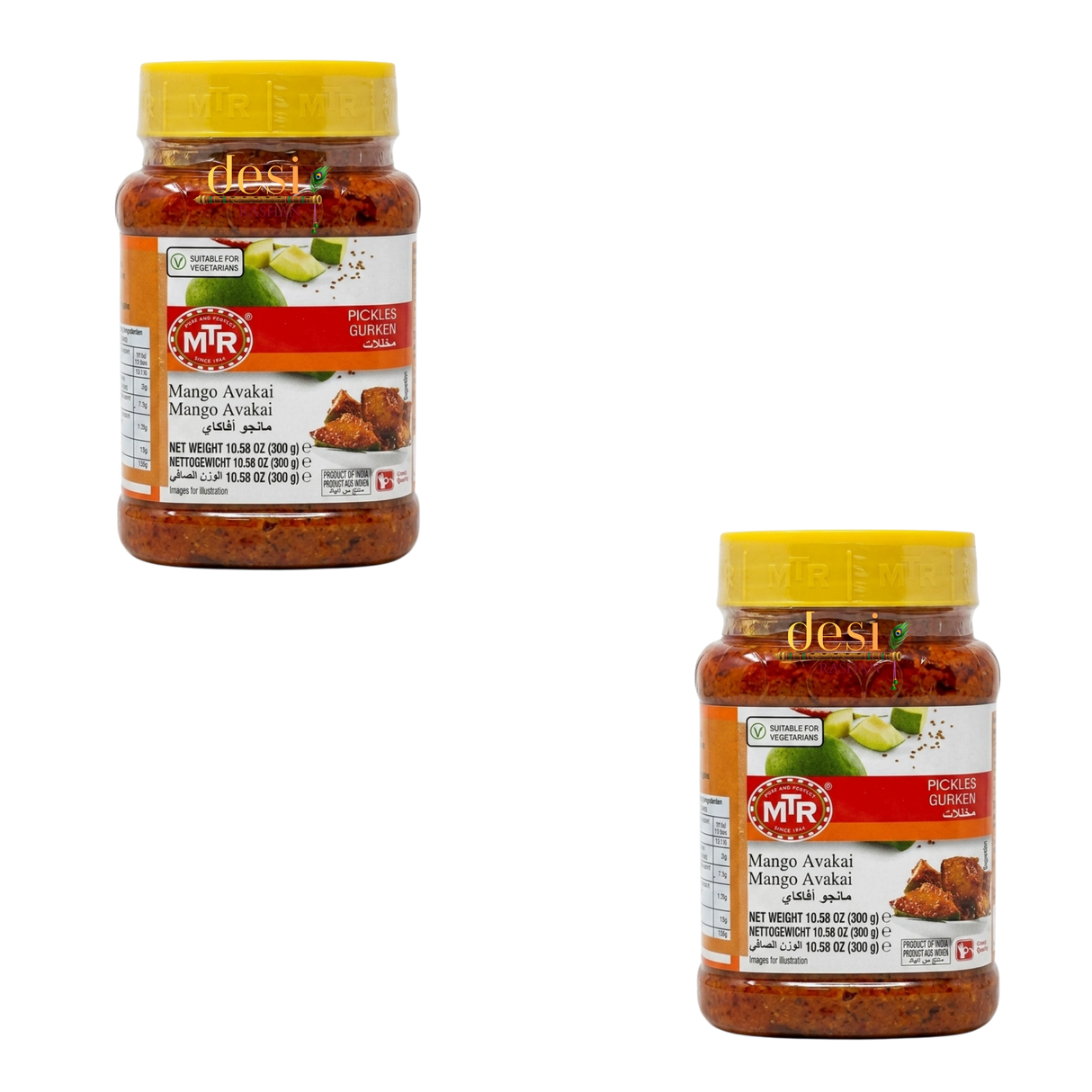 MTR - Mango Avakai 2 X (300g) 24.03.2029