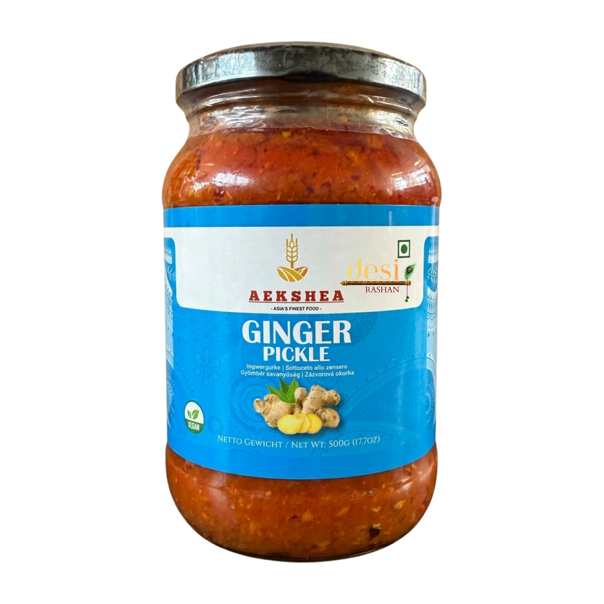 Aekshea - Ginger Pickle (500g) 28.10.2028