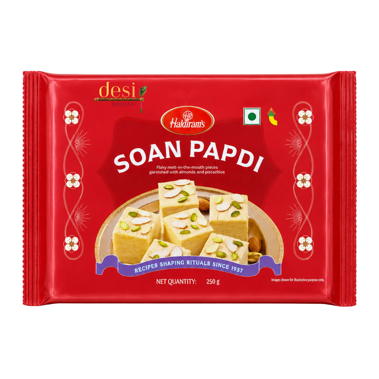 Haldiram's - Soan Papdi (250g) 25.11.2026