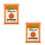 Bharat Harvest - Masoor Dal/Red Split Lentils (2Kg) 25.01.2027