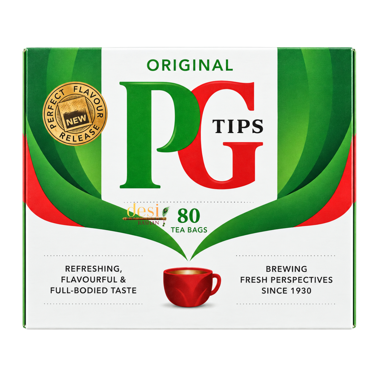 PG Tips - 80 Tea Bags (232g) 29.04.2027