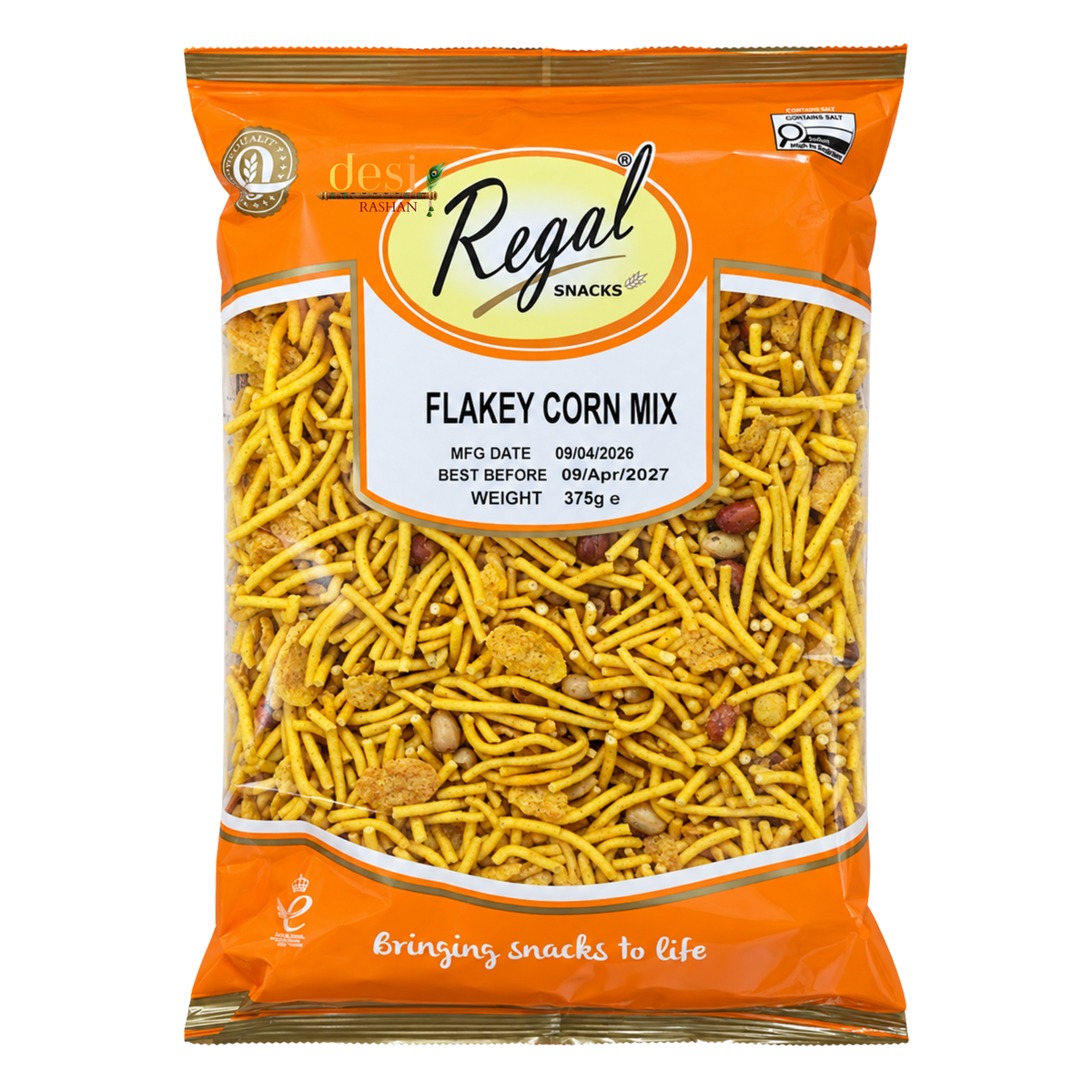 Regal Snacks - Flakey Corn Mix (375g) 09.04.2027
