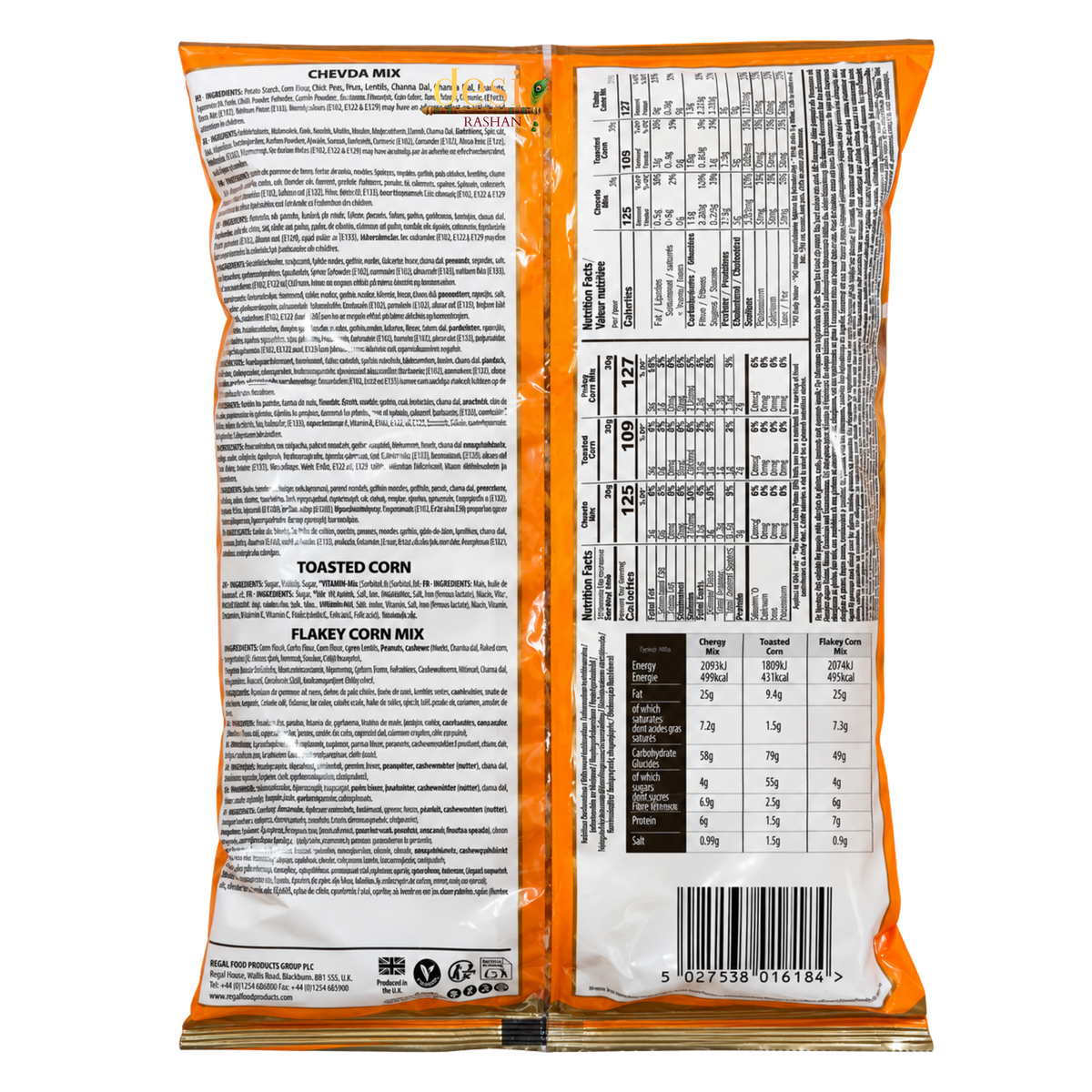 Regal Snacks - Flakey Corn Mix (375g) 09.04.2027