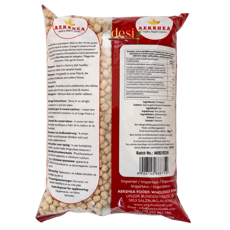 Aekshea - Kabuli Chana (2kg) 23.02.2028