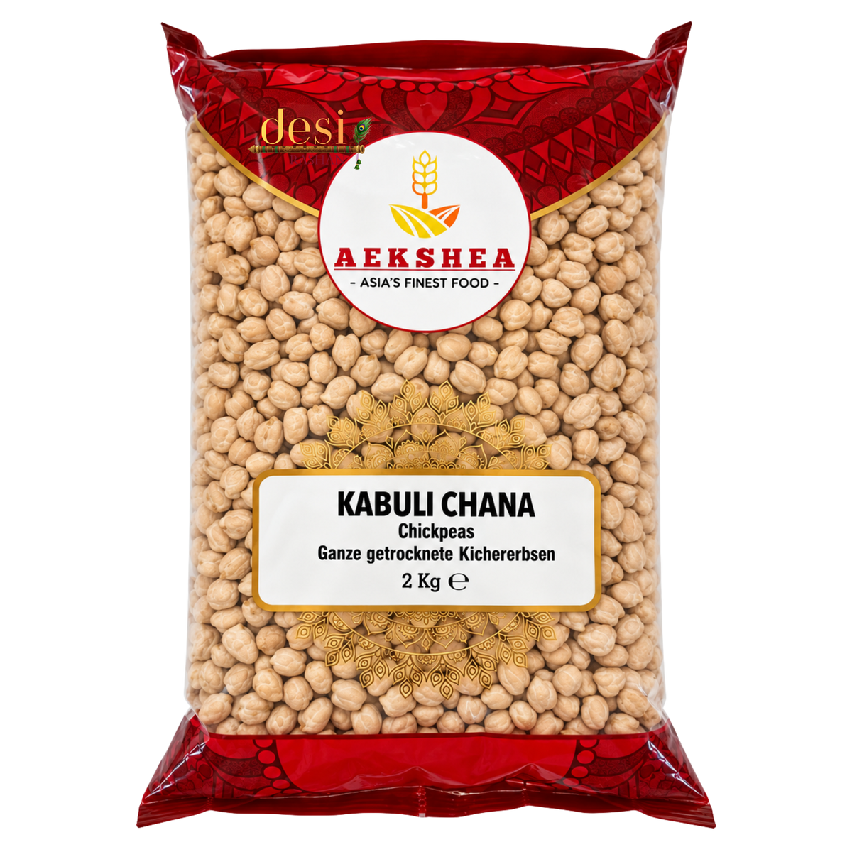 Aekshea - Kabuli Chana (2kg) 23.02.2028