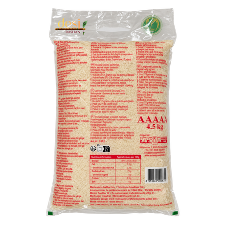 Royal Thai - Jasmin White Scented Rice (4.5kg) 16.04.2028
