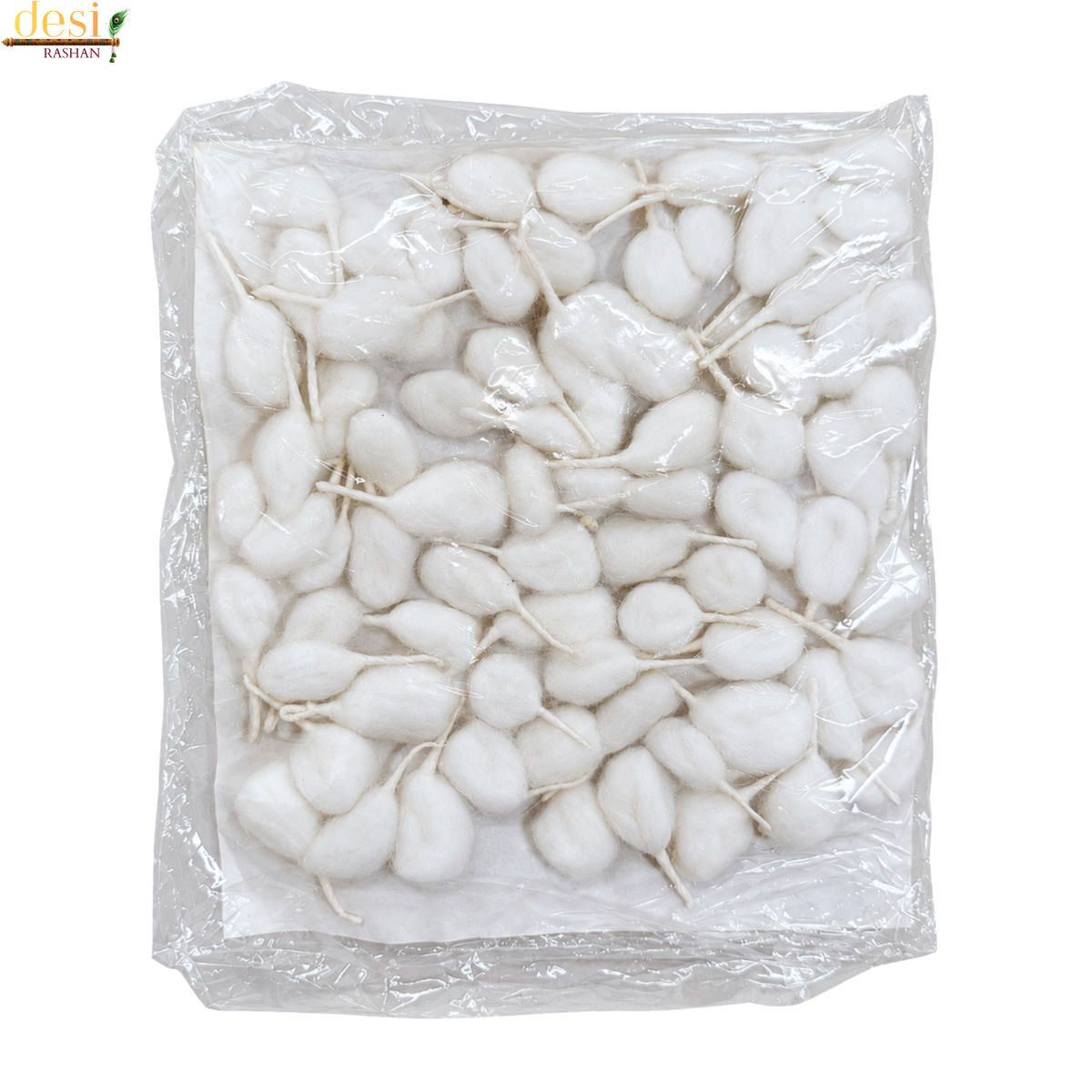 Cotton Diya Wicks / Pooja Batti – White