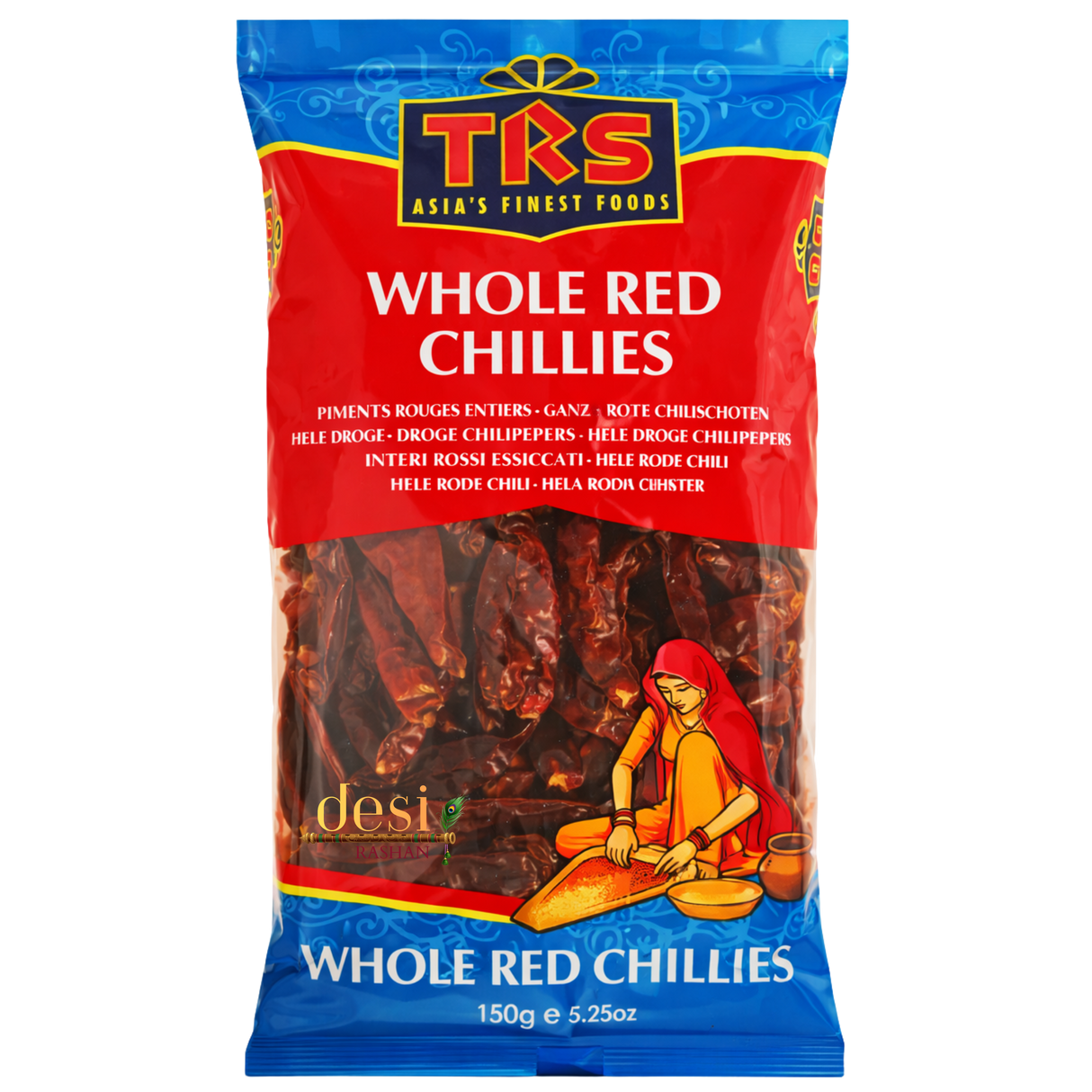 TRS - Red Chilli Whole Long (150g) 31.10.2027
