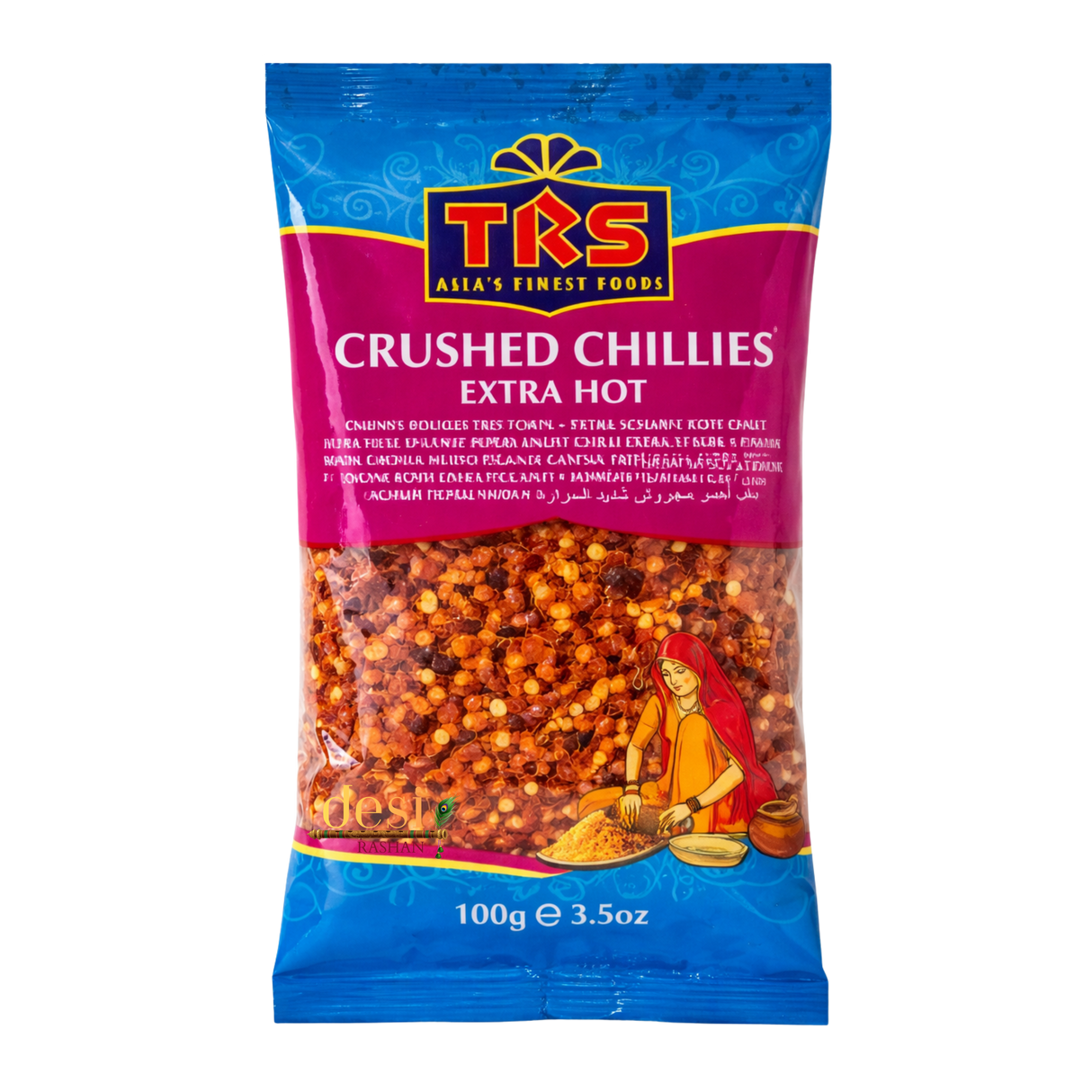 TRS - Crushed chilli Extra Hot (100g) 31.07.2027