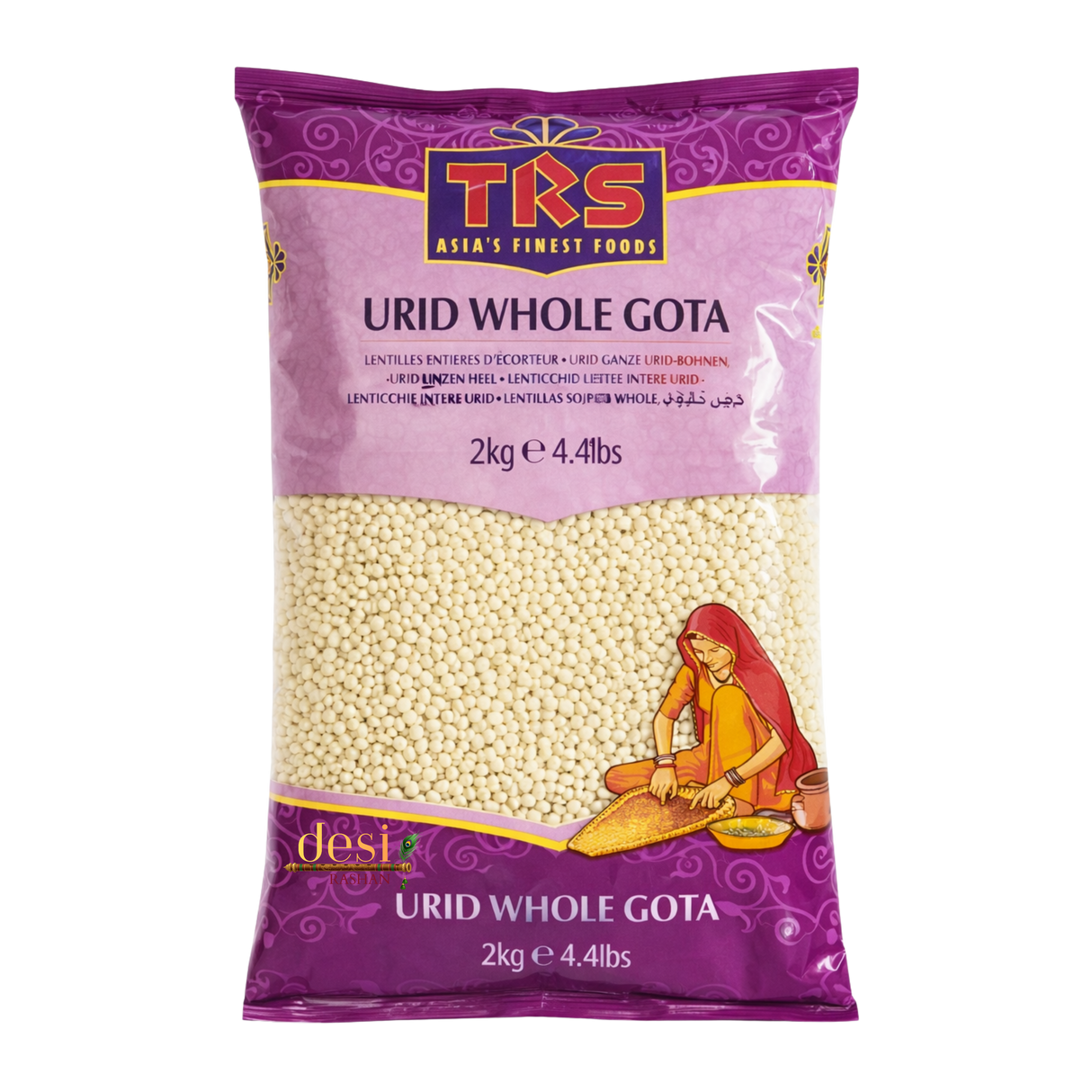 TRS - Urid Whole - Gota (2kg) 31.10.2027