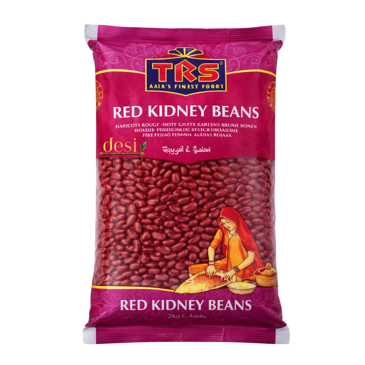 TRS - Rajma/Red Kidney Beans (2kg)
