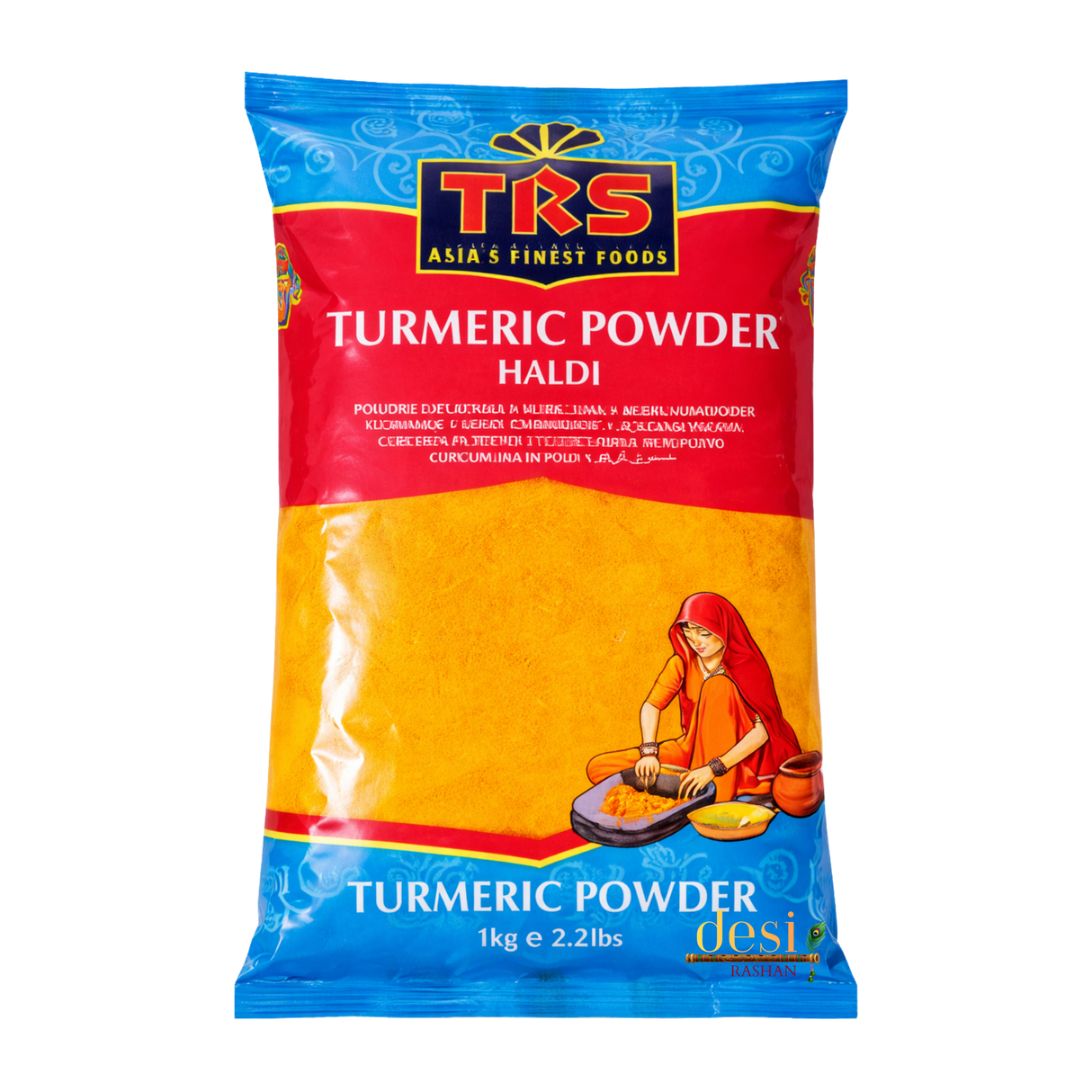 TRS - Haldi/Turmeric Powder (1Kg) 01.08.2027