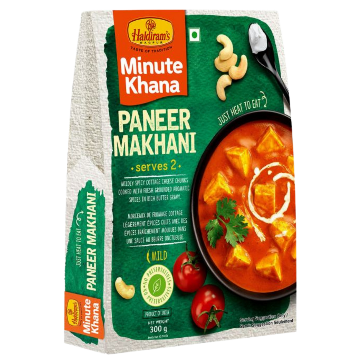 Haldiram's - Paneer Makhani RTE (300g) 02.01.2027
