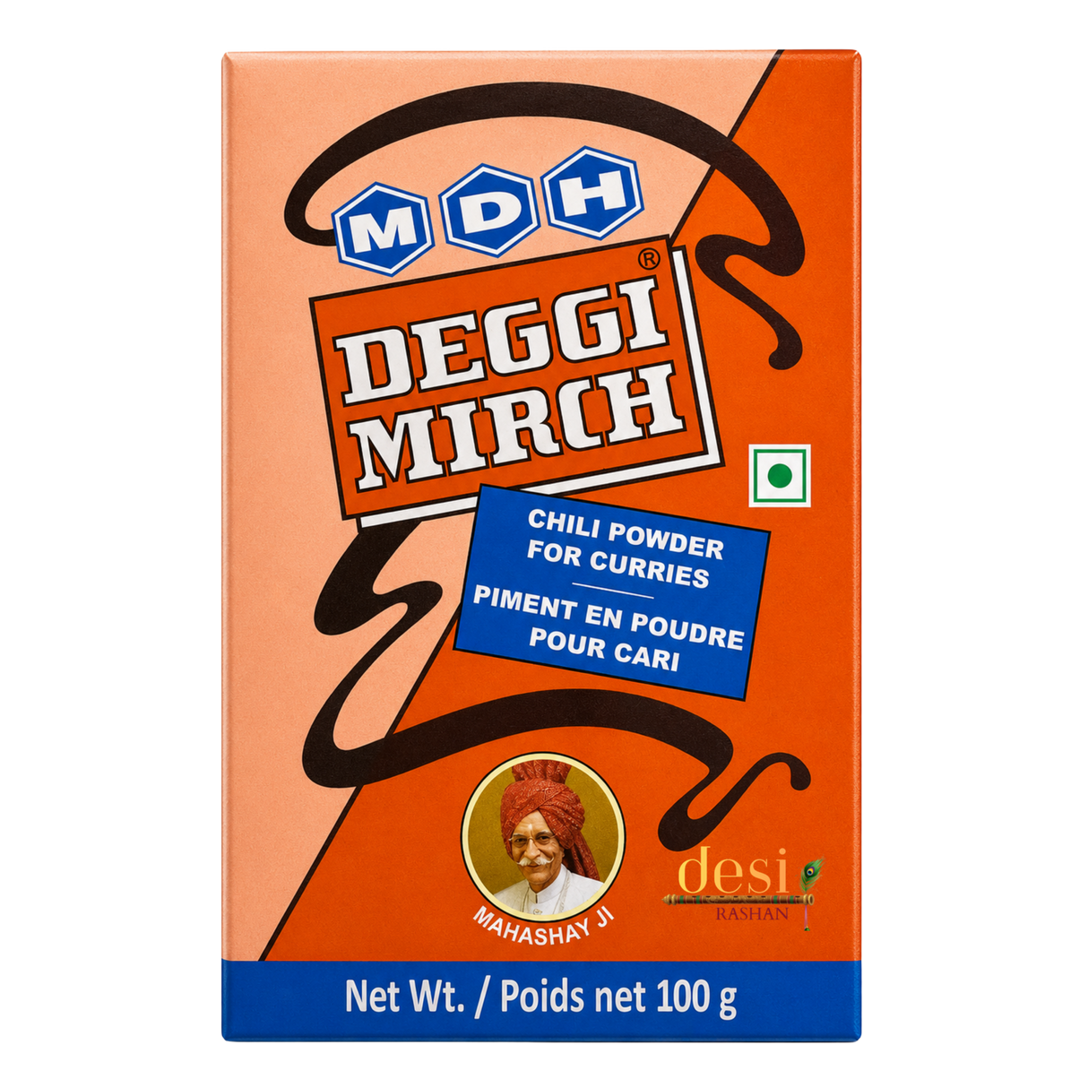 MDH - Deggi Mirch/Chili Powder (100g) 30.11.2027