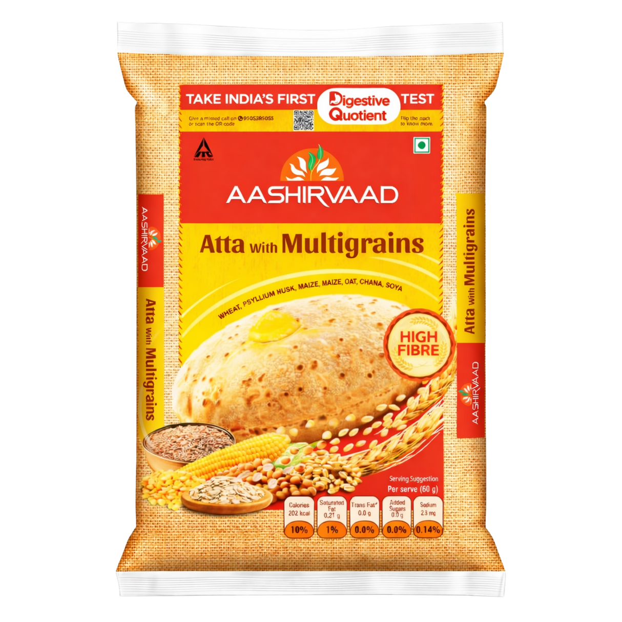 Aashirvaad - Mehrkorn Atta (2kg)