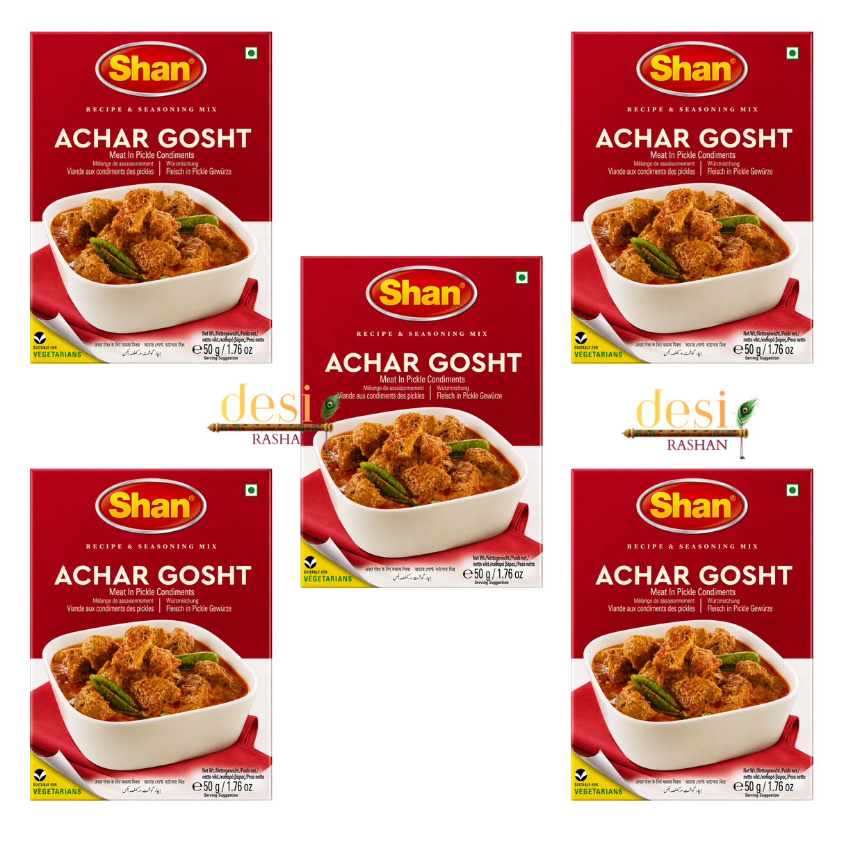 Shan Achar Gosht Masala (50 g) 29.09.2027