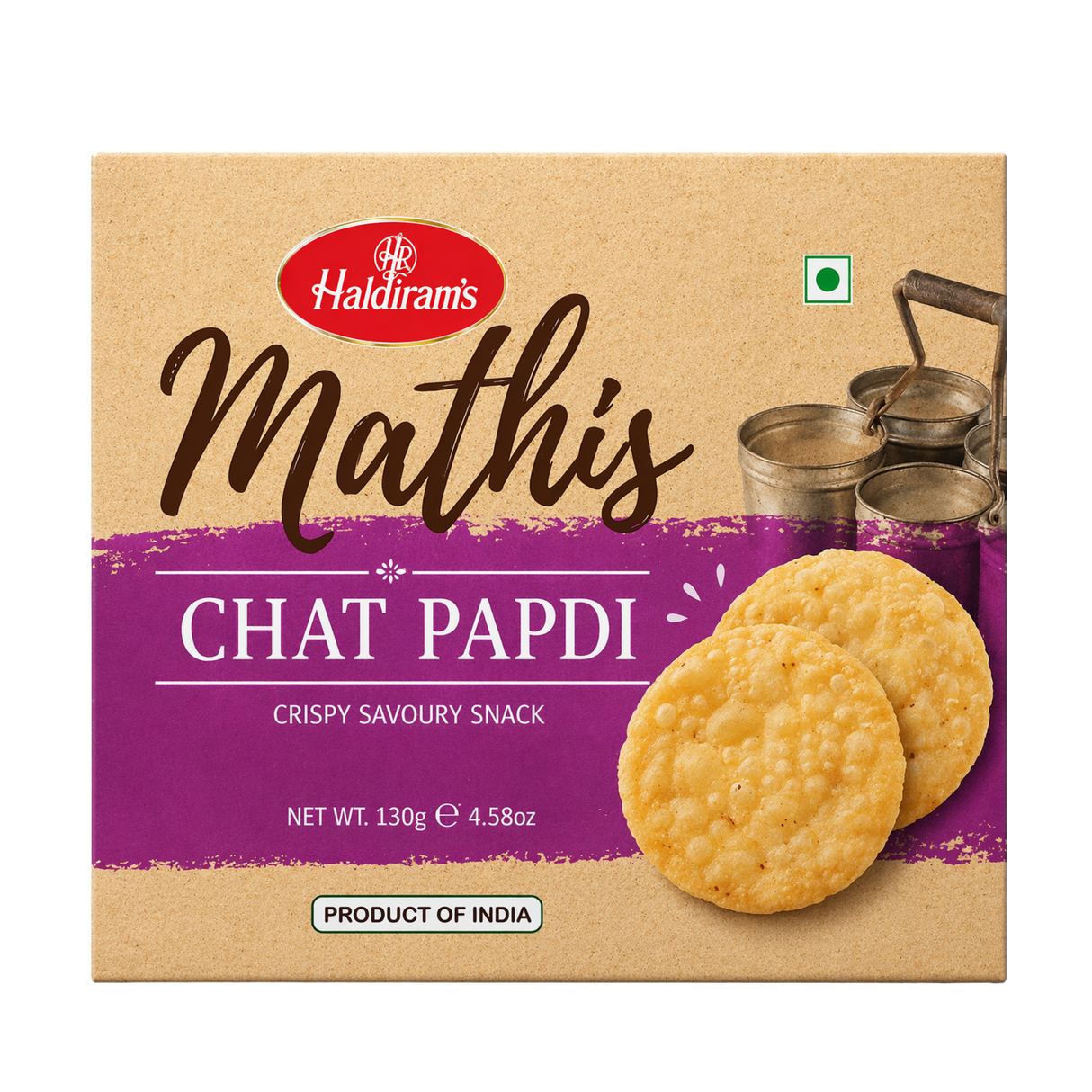 Haldiram's - Mathis Chat Papdi (130 g)