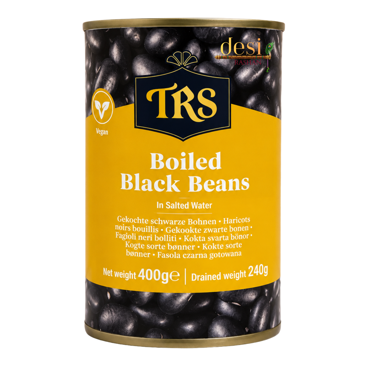 TRS - Boiled Black Beans (400g) 12.11.2028