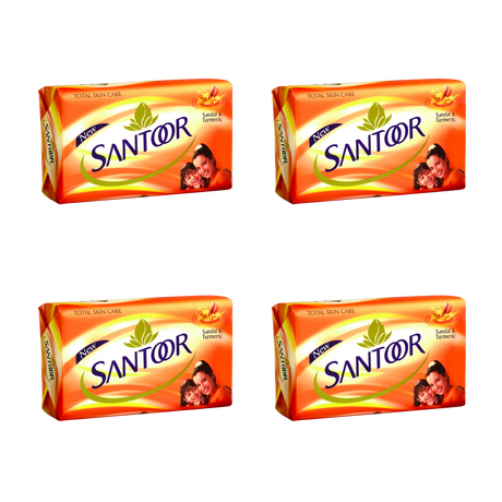 Santoor - Sandal & Turmeric Soap Bar (100g) 30.09.2028