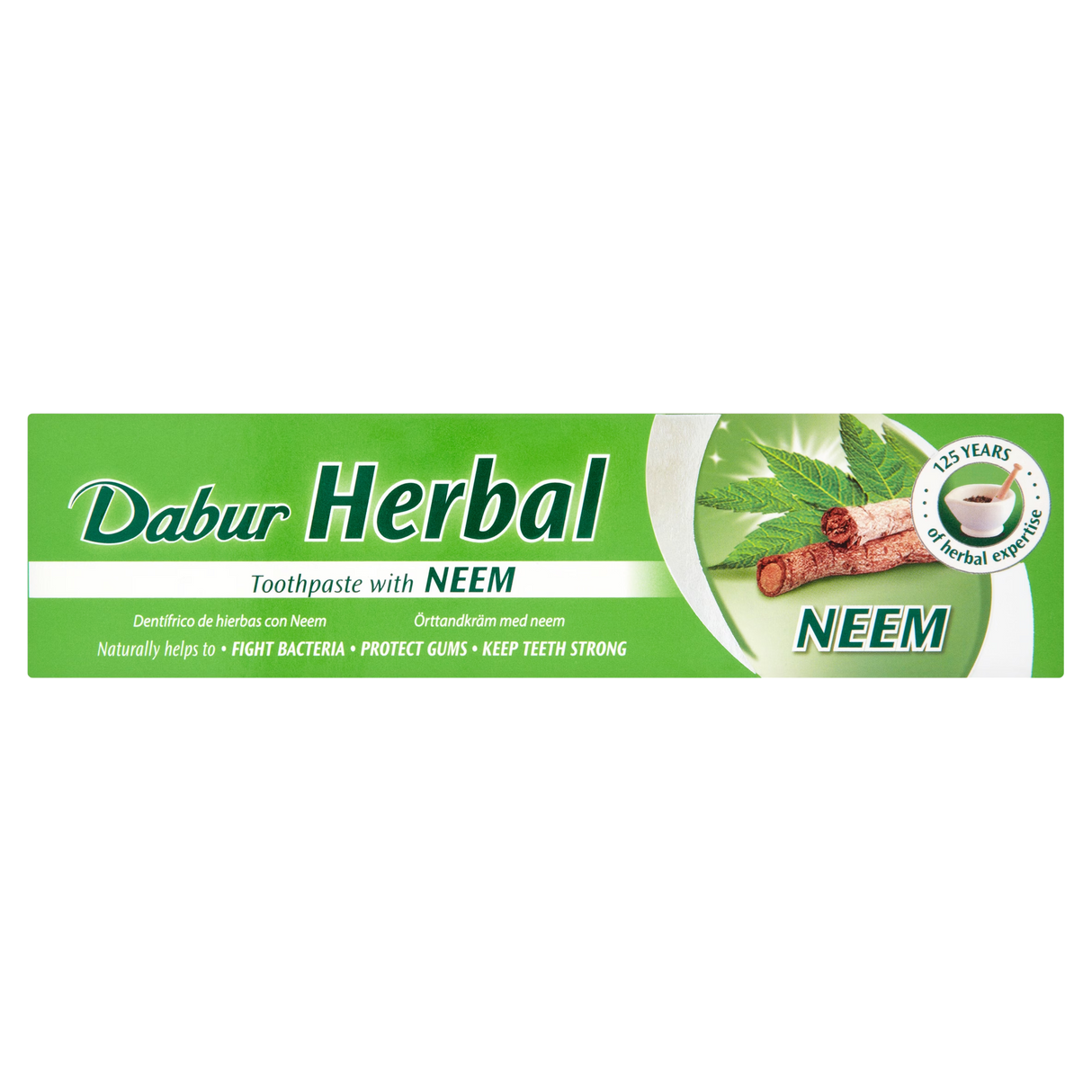 Dabur - Herbal Toothpaste with Neem Leaf Extract (100ml) 25.02.2027