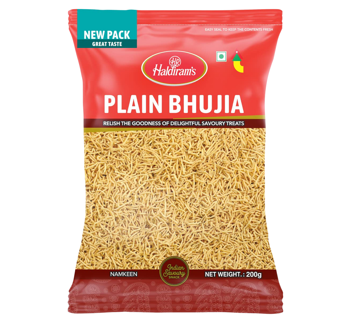 Haldiram's - Plain Bhujia (200g) 15.11.2026