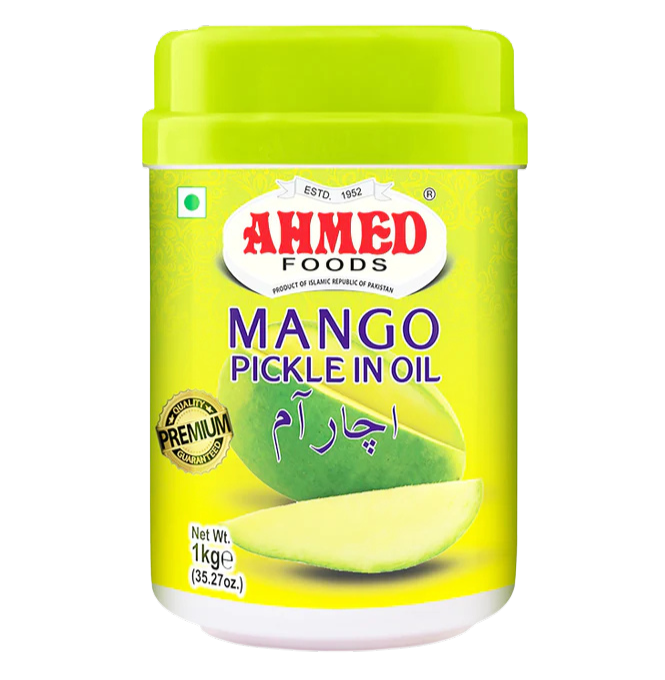 Ahmed - Mango Pickle in Oil (1Kg) 15.05.2028