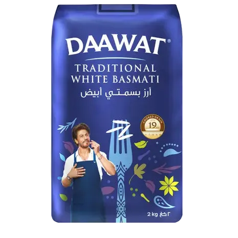 Daawat - Original Basmati Rice (2kg) 30.08.2027