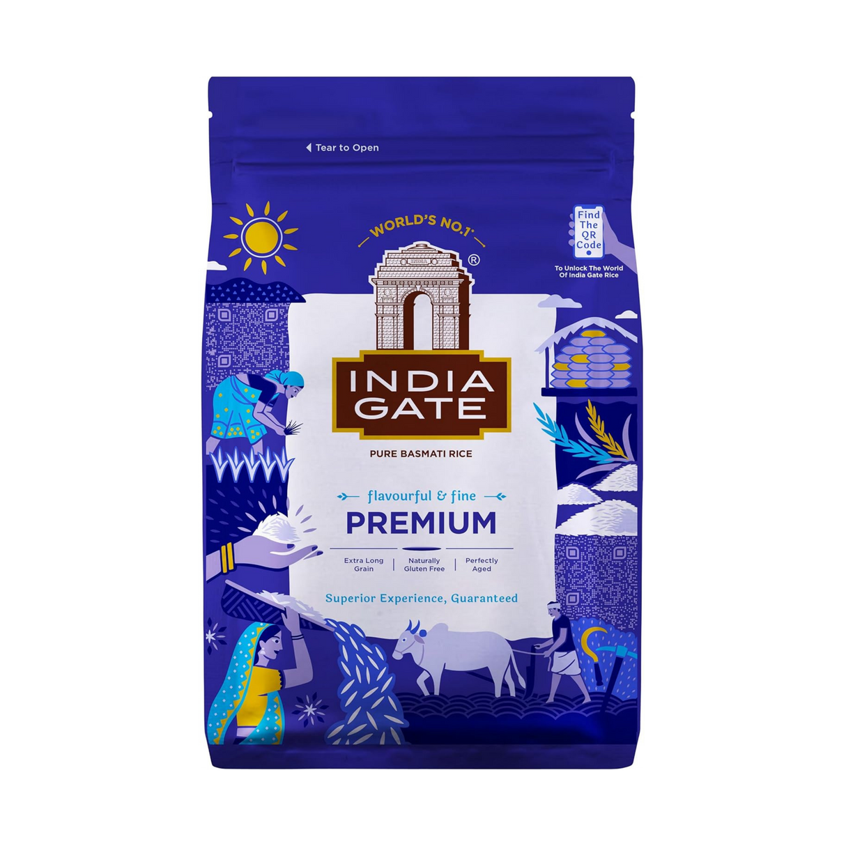 India Gate - Premium Basmati Rice (5.5kg) 31.12.2027