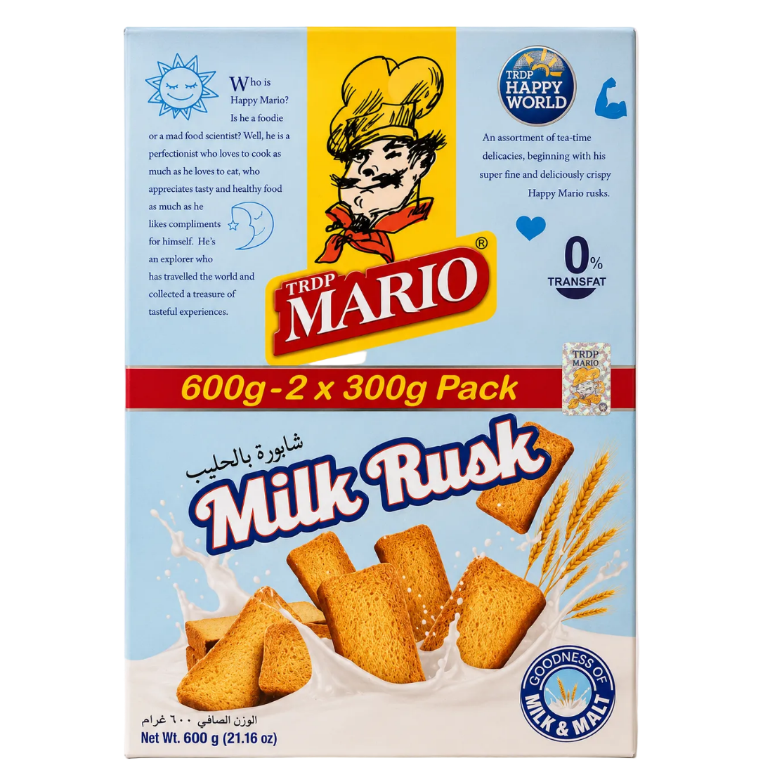 TRDP Mario - Milk Rusk (600g) 30.11.2026