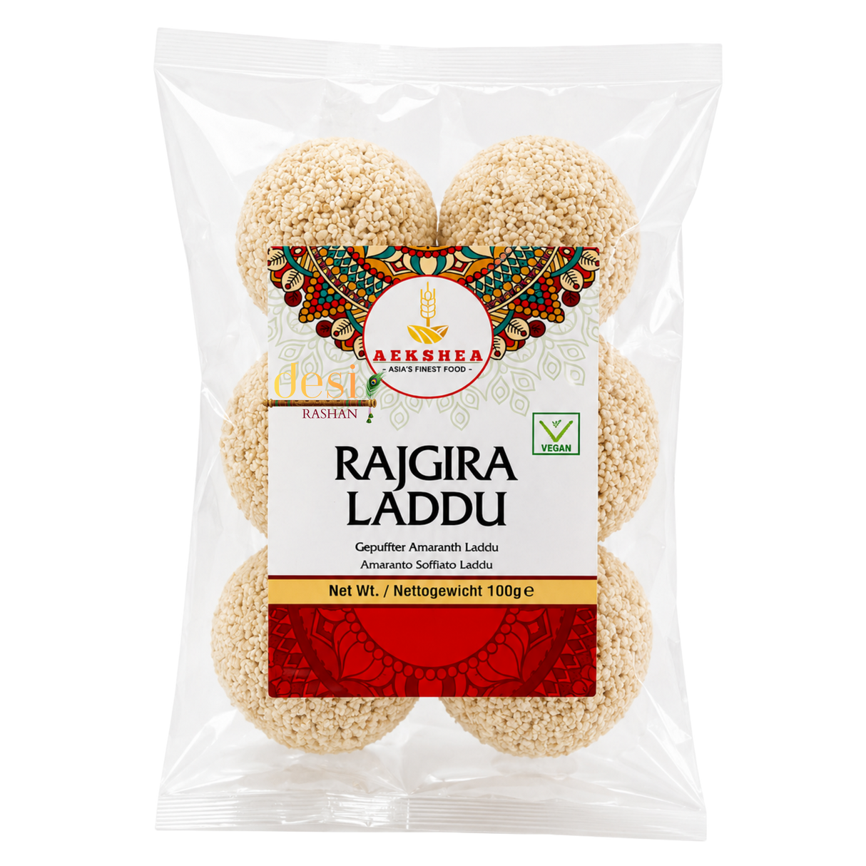 Aekshea - Rajgira Laddu (100g) 31.12.2026